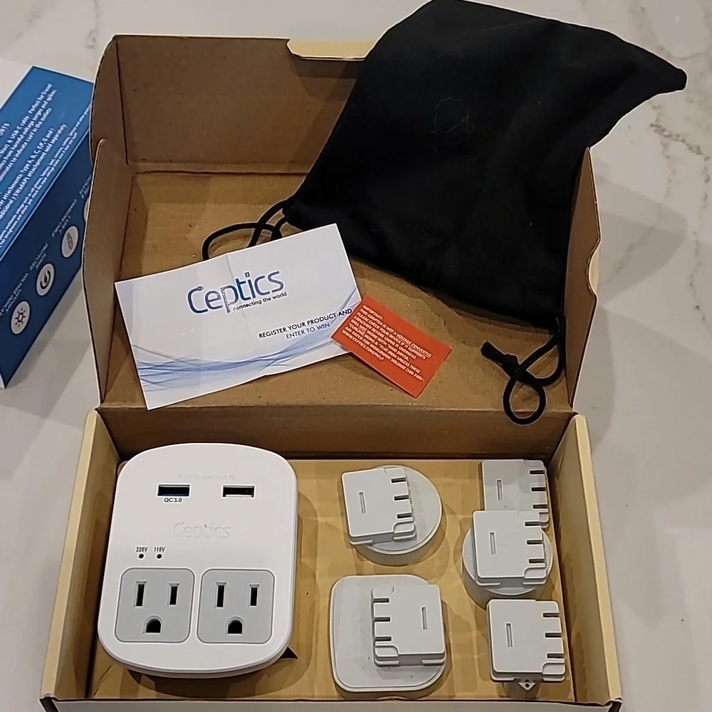 Ceptics Travel Power Adapter Kit - Picture 6 of 9